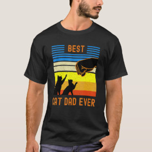 Camiseta Melhor Pai de Gato de Todos os Tempos Punho Cerrad