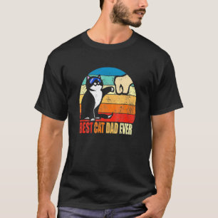 Camiseta Melhor Pai de Gato de Todos os Tempos Soco de Pata