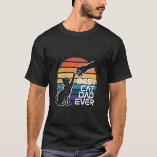 Camiseta Melhor Pai de Gato de Todos os Tempos Soco Punho G