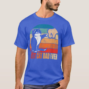 Camiseta Melhor Pai De Gato - Dia de os pais Engraçado
