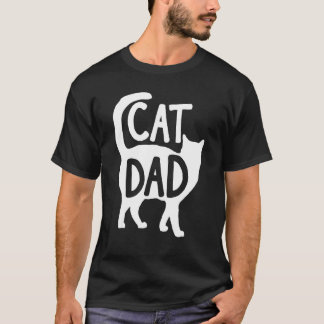 Camiseta Melhor Pai de Gato Dia dos Pais Homens Kitty Daddy