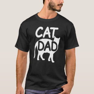 Camiseta Melhor Pai de Gato do Dia dos Pais Homem Gatinho P