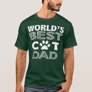 Camiseta Melhor Pai de Gato do Mundo