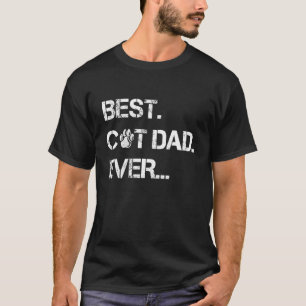 Camiseta Melhor Pai De Gato Do Mundo - T