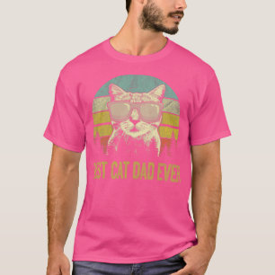 Camiseta Melhor Pai De Gato Engraçado Alguma Vez, Pai De Ga
