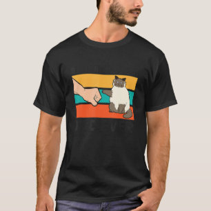 Camiseta Melhor Pai de Gato Himalaia Nunca
