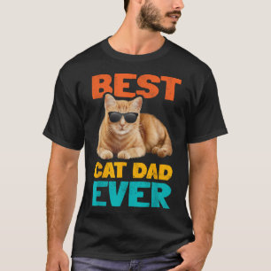 Camiseta Melhor Pai De Gato Já Engraçado Tabuleiro De Propr