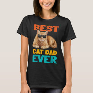 Camiseta Melhor Pai De Gato Já Engraçado Tabuleiro De Propr