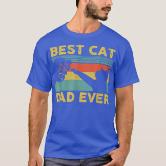 Camiseta Melhor Pai De Gato Já Teve Um Pai Engraçado De Gat