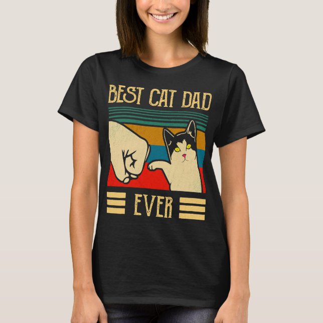 Camiseta Melhor Pai De Gato - Melhor Pai De Gato (Frente)