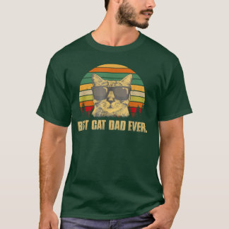 Camiseta Melhor Pai de Gato Nunca Teve Pai Engraçado de Gat