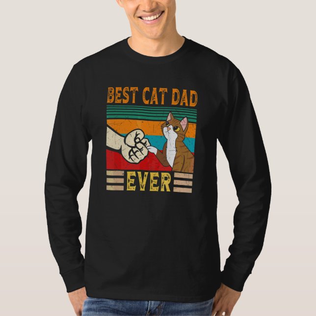 Camiseta Melhor Pai De Gato Pai 2 (Frente)