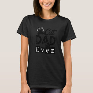 Camiseta Melhor Pai De Gato Pai De Gato
