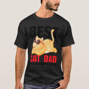 Camiseta Melhor Pai De Gato Para Menores Com Problemas De T