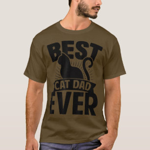 Camiseta Melhor Pai De Gato Que Nunca Foi Engraçado Pai De