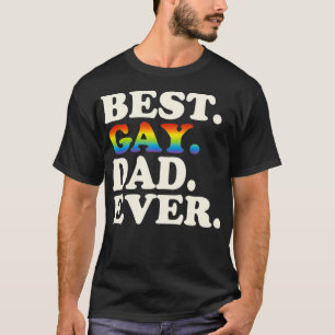 Camiseta Melhor Pai De Gay Nunca Gay Pai Engraçado Igualda