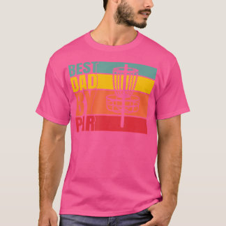 Camiseta Melhor Pai De Golfe De Disco Por Dia de os pais En