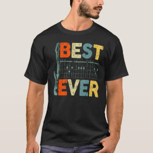 Camiseta Melhor Pai de Guitarra de Todos os Tempos Guitarri