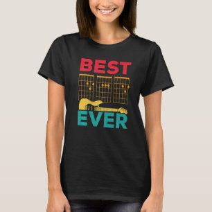Camiseta Melhor Pai de Guitarra Músico Papai