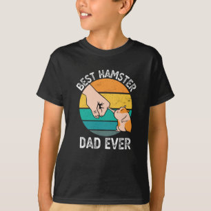 Camiseta Melhor Pai De Hamster Alguma Vez Engraçado Dono D