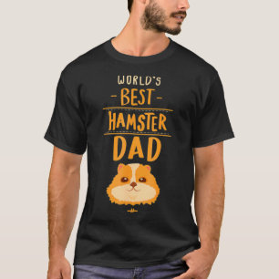 Camiseta Melhor Pai de Hamster do Mundo