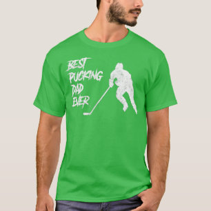 Camiseta Melhor Pai de Hockey de Todos os Tempos Dia dos Pa