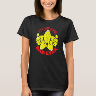 Camiseta Melhor Pai de Homeschooling de Todos os Tempos Pap