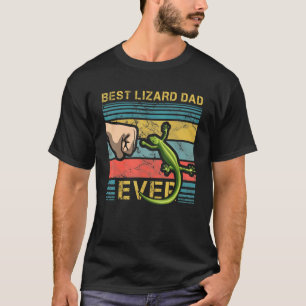 Camiseta Melhor Pai De Lizard Do Mens - Drago