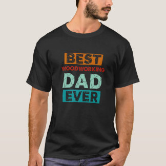 Camiseta Melhor Pai De Madeira Pai Engraçado Pr