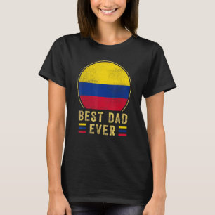 Camiseta Melhor Pai De Mens Nunca No País Padre Colombiano