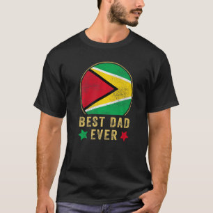 Camiseta Melhor Pai De Mens Sobre O País Padre Guianês Guia
