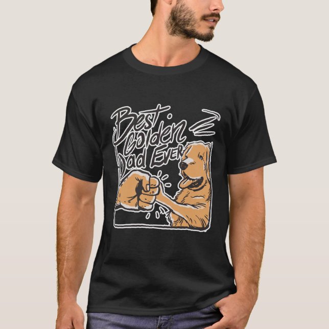 Camiseta Melhor pai de ouro (Frente)