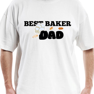 Camiseta Melhor Pai de padeiro - Um tributo delicioso ao Pa