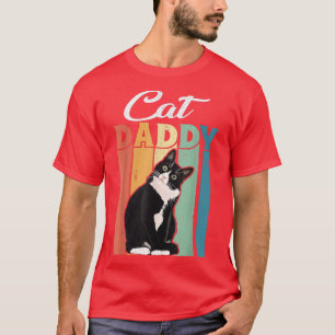 Camiseta Melhor Pai De Pai De Gato De Gato De Vintagem De G