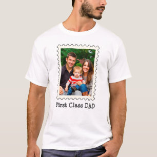 Camiseta Melhor Pai de PAI de PRIMEIRA CLASSE Foto personal