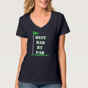 Camiseta Melhor Pai de Par Funny Golf Gift
