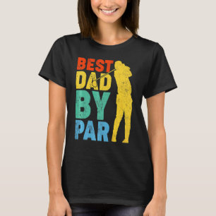 Camiseta Melhor Pai de Par Golf Pai Golfer do Pai