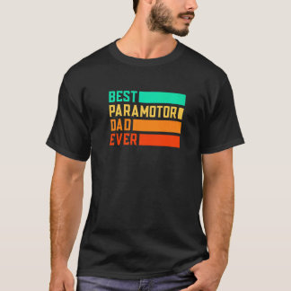 Camiseta Melhor pai de parapente masculino de todos os temp
