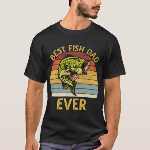 Camiseta Melhor Pai de Peixe de Todos