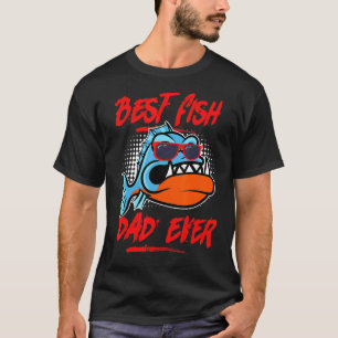Camiseta Melhor Pai de Peixes de Todos Aquarista Aquário 1