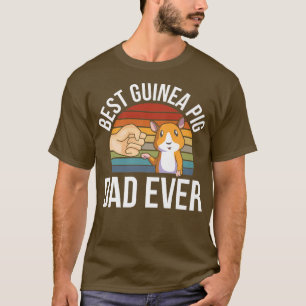 Camiseta Melhor Pai De Porco Da Guiné Nunca Premium 321