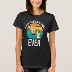 Camiseta Melhor Pai De Porcos Da Guiné Amante de os animais