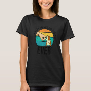 Camiseta Melhor Pai De Porcos Da Guiné Amante de os animais