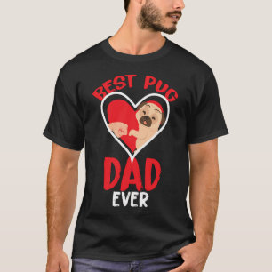 Camiseta Melhor pai de pug