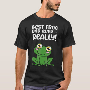 Camiseta Melhor Pai de Rã de Todos os Tempos Mesmo