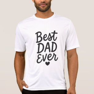 Camiseta Melhor Pai de sempre - Design para presentes no di