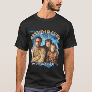 Camiseta Melhor Pai de Sempre Personalizado Foto & Nomes