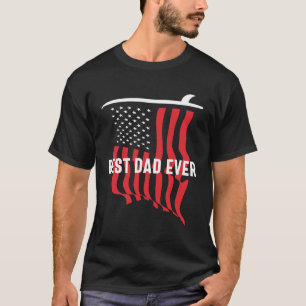 Camiseta Melhor Pai de sempre - Surfer Edition