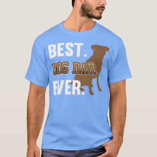 Camiseta Melhor Pai De Sobrevoo De Cães De Animais De Compa