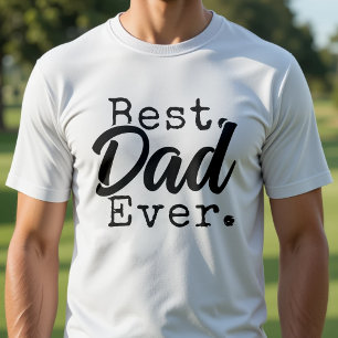 Camiseta Melhor Pai de Todos Dia dos Pais Branco